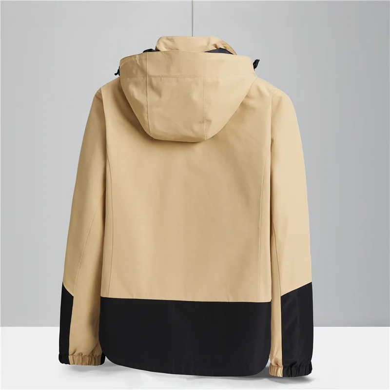 Winter 3-in-1 Jacket Couples Removable Large Size Mountaineering Suit Windproof Waterproof Warm Multi-pocket Tooling Jackets