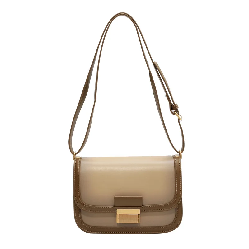 Advanced Women's Bag 2023 New Fashion Autumn and Winter Popular Cross-body Bag Women's One-shoulder Underarm Small Square Bag