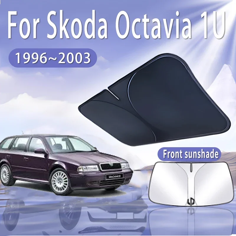 Складной автомобильный солнцезащитный козырек для Skoda Octavia 1U 1996 ~ 2003 на лобовое