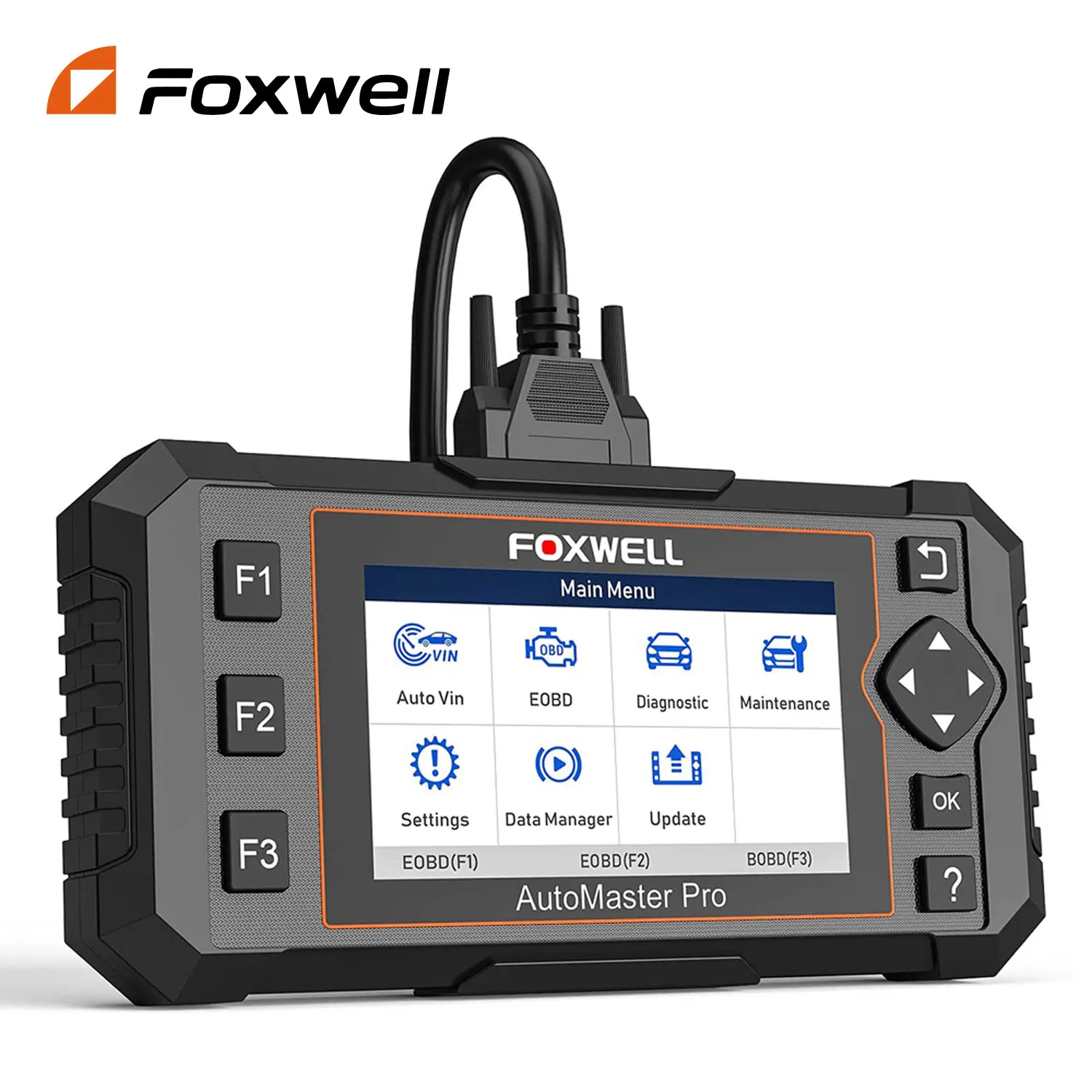 Сканер FOXWELL NT614 Elite OBD2 ABS SRS считыватель кодов двигателя SAS EPB масло светильник 5