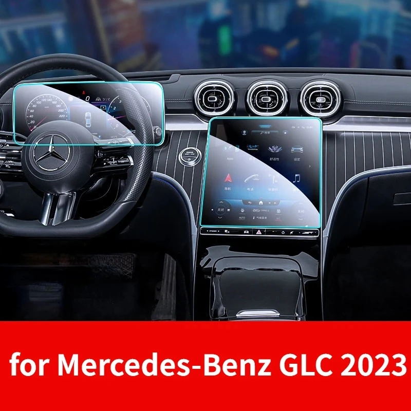 

Закаленное стекло для защиты экрана для Mercedes Benz GLC 2023 11,9 infotainment GPS навигация Дисплей Защитная Наклейка