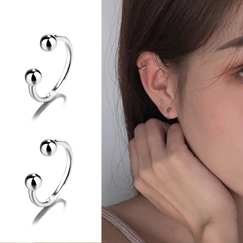 

Punk 2022 New Fashion Simple Cross Clip Earrings For Women Girls Cute Ear Cuff Clip Without Piercing Jewerly Gifts