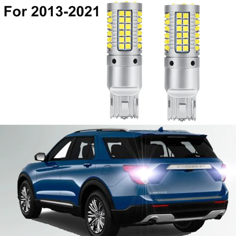 2 шт. Canbus для Ford Explorer 2000-2015 2016 2017 2018 2019 2020 2021 светодиодные фонари заднего хода без ошибок