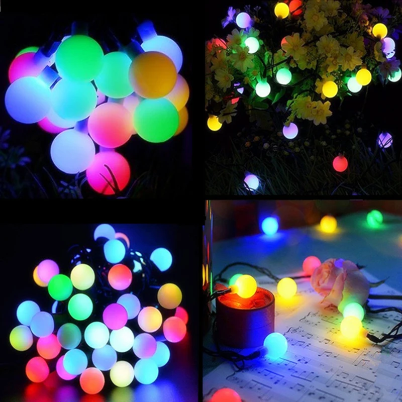 

Outdoor Waterproof Solar Led String Light,Garden Fence,Patio,Christmas,Wedding,New Year Outdoor Lights Decor.,Party Supplies