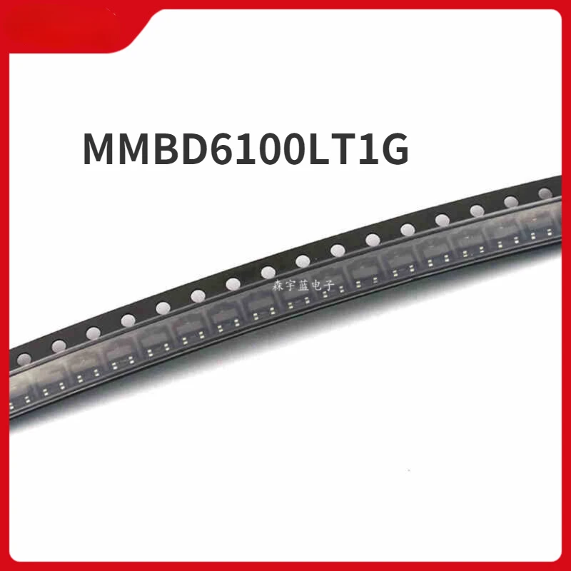 

10-1000 шт. новые оригинальные запасные части MMBD6100LT1G SOT-23 70V 200mA 1,1 V 100mA