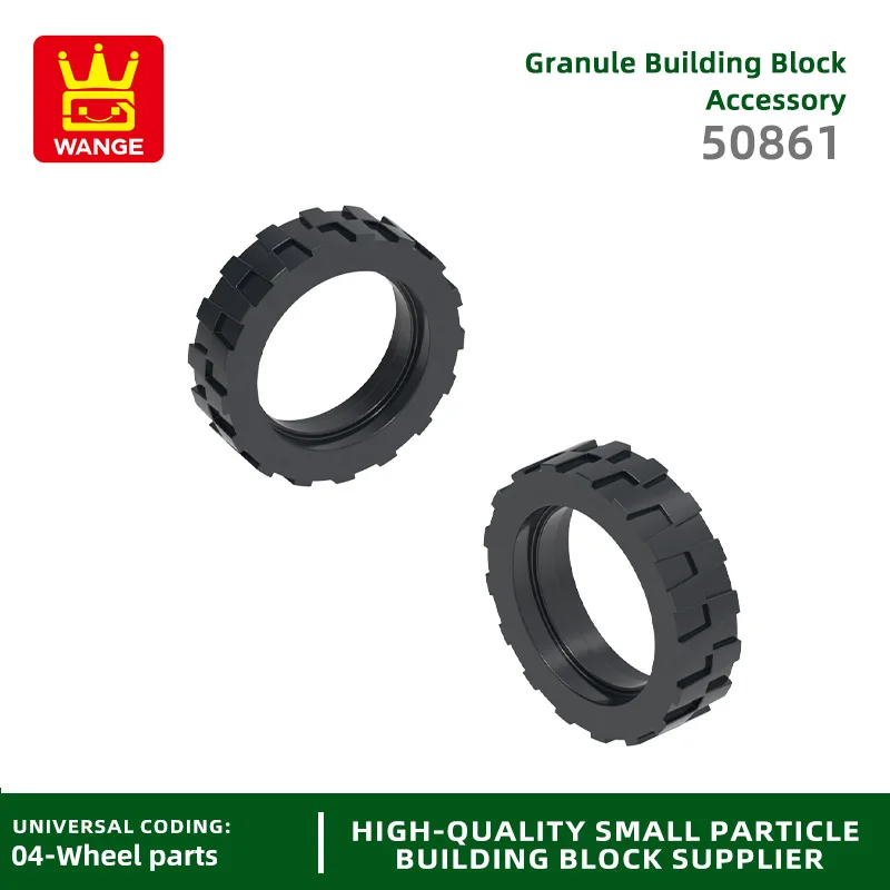 Wange 50861 100 г/92 шт. строительные блоки для мотоциклетных шин Moc цветные аксессуары