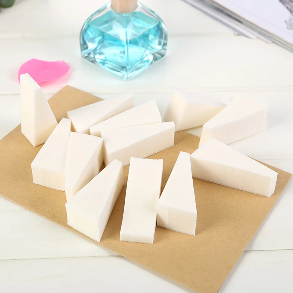 

40pcs Nail Sponge Blending Sponge Makeup Puff Pad Concealer Sponge Manicure Sponge Latex Makeup Sponge