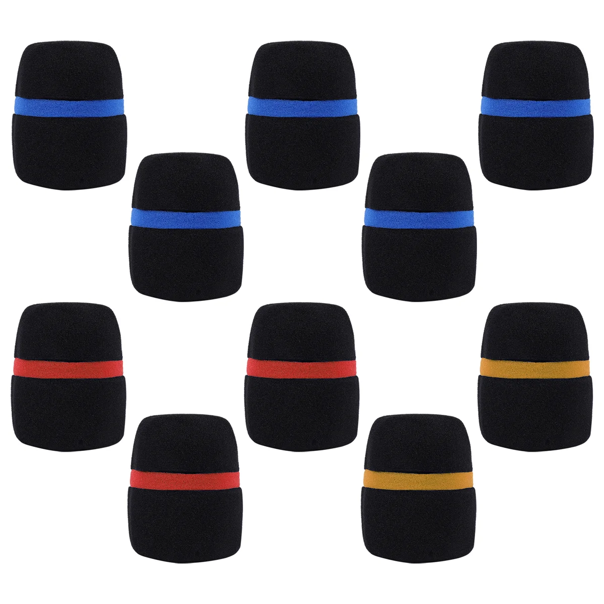 10 шт. ручной сценический микрофон лобовое стекло искусственная пена караоке