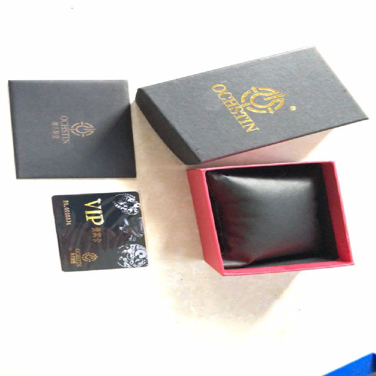 OCHSTIN Wholesale 3 Models Cardboard Watch Box Bracelet Jewelry Box Man��s Watch Gift Boxes Showed Case enlarge