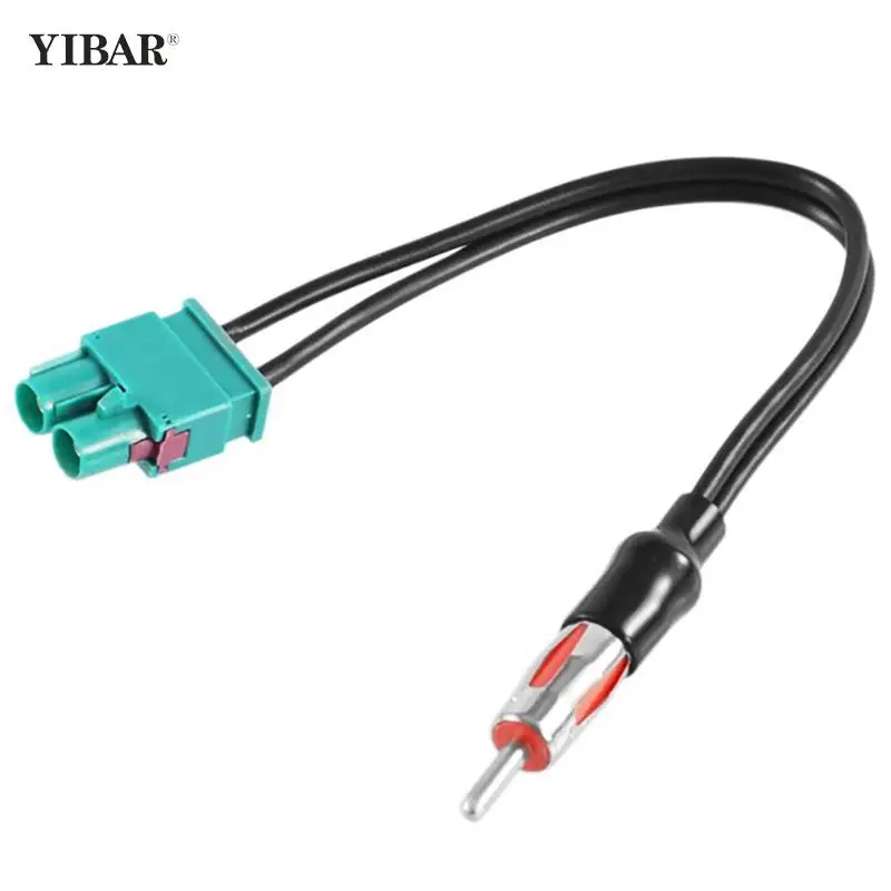 

Car Audio Cable Adaptor Antenna Dual Female Fakra Radio To Standard Moto Din Male Aerial Antenna Adapter