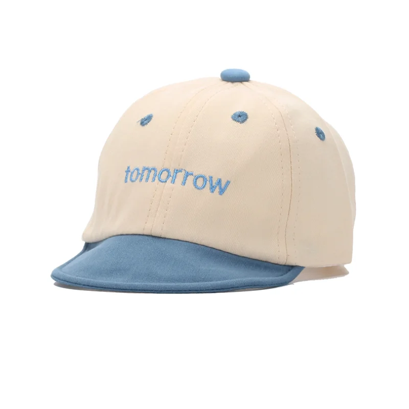 Embroidered Letter Girls Baseball Cap Toddler Trucker Hat Girls Hats For Kids Ages 6-24 Months