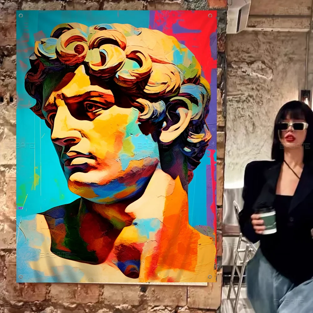 Статуя абстрактное искусство Большой размер магазин художественная реклама