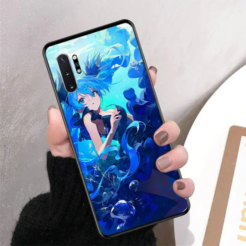 Телефонный чехол BANDAI Hatsune Miku для Samsung Note 5 7 8 9 10 20 pro plus lite ultra A21 12 72 |