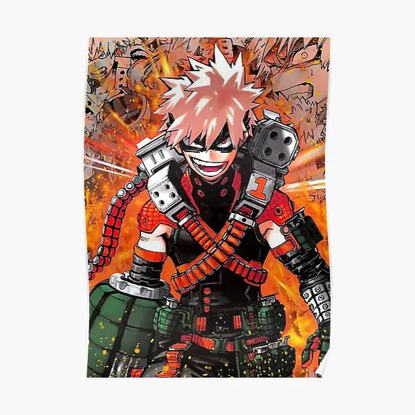 

Постер Bakugou, картина, Настенная картина для комнаты, Настенная картина, забавное Современное украшение для дома, Декор, винтажный принт, без рамки