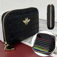 leather wallet men card holder storage coin purse holders clutch id credit bank pocket case cover wallets women mini money bag