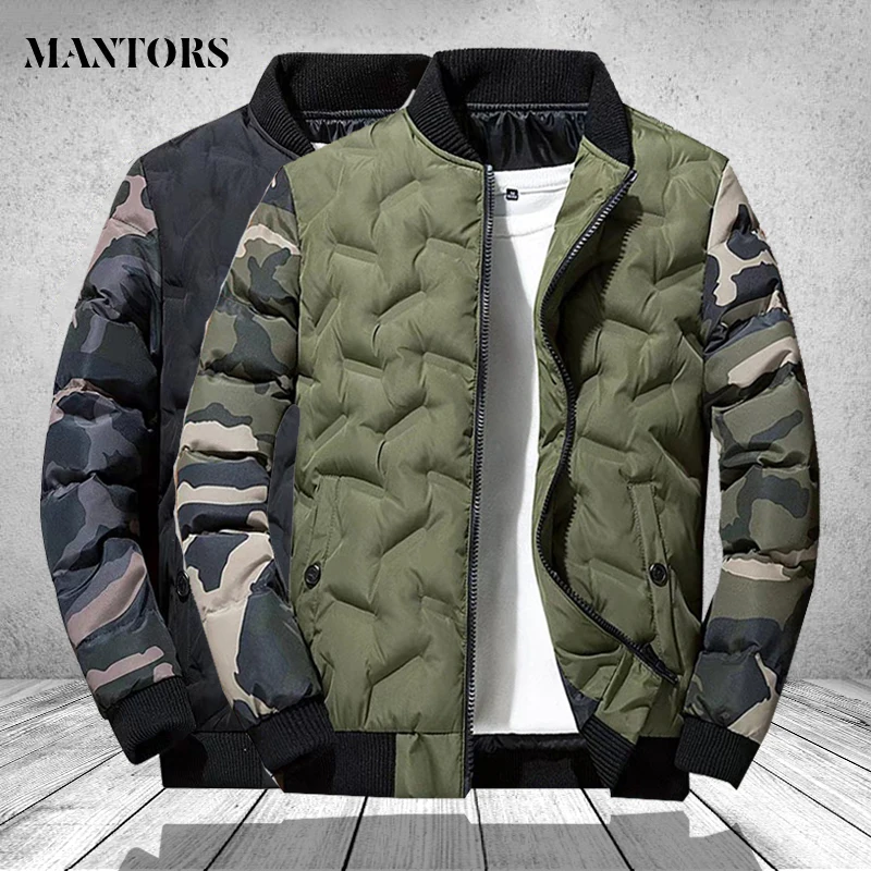 

Mens Winter Jackets and Coats Outerwear Clothing Camouflage Bomber Jacket Men's Windbreaker Thick Warm Male Parkas Military