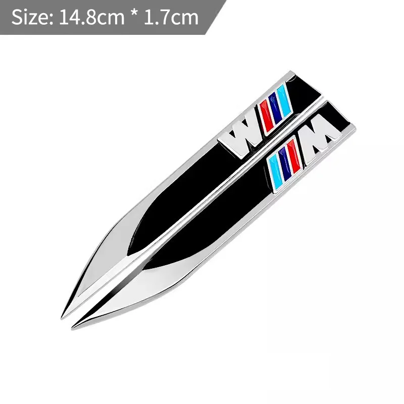 3D металлический автомобильный боковой брызговик украшение эмблема наклейка