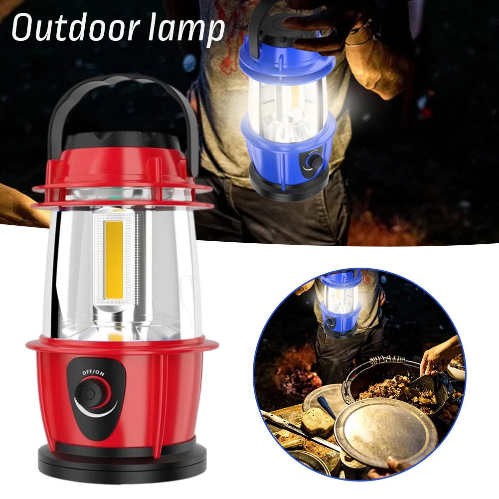 

Mini Tent Lamp LED Portable Lantern TelescopicTorch Camping Lamp Waterproof Emergency Light Powered By 3*AA COB Working Light