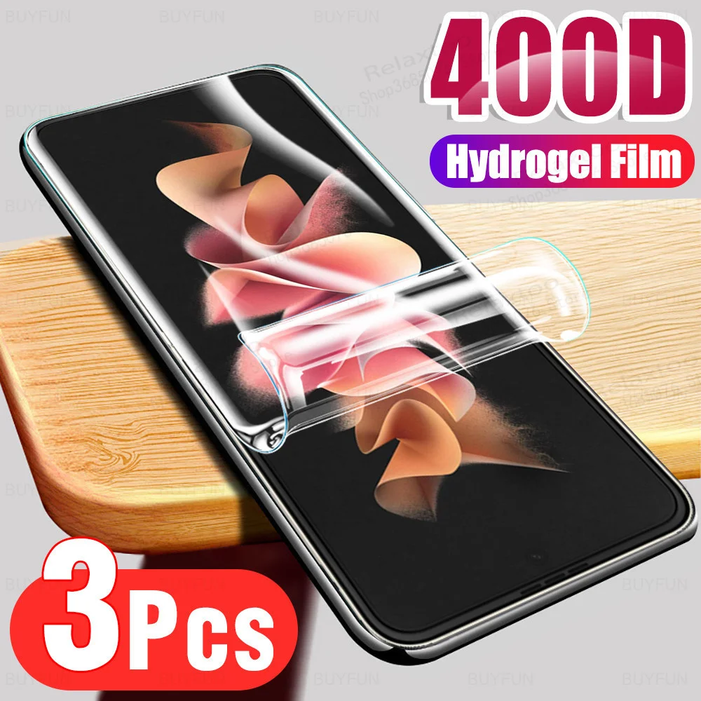 

Гидрогелевая пленка для samsung galaxy z flip 3, Защитная пленка для переднего экрана, не стекло, samsung zflip3 z flip3 zflip 3 5G, защитная пленка