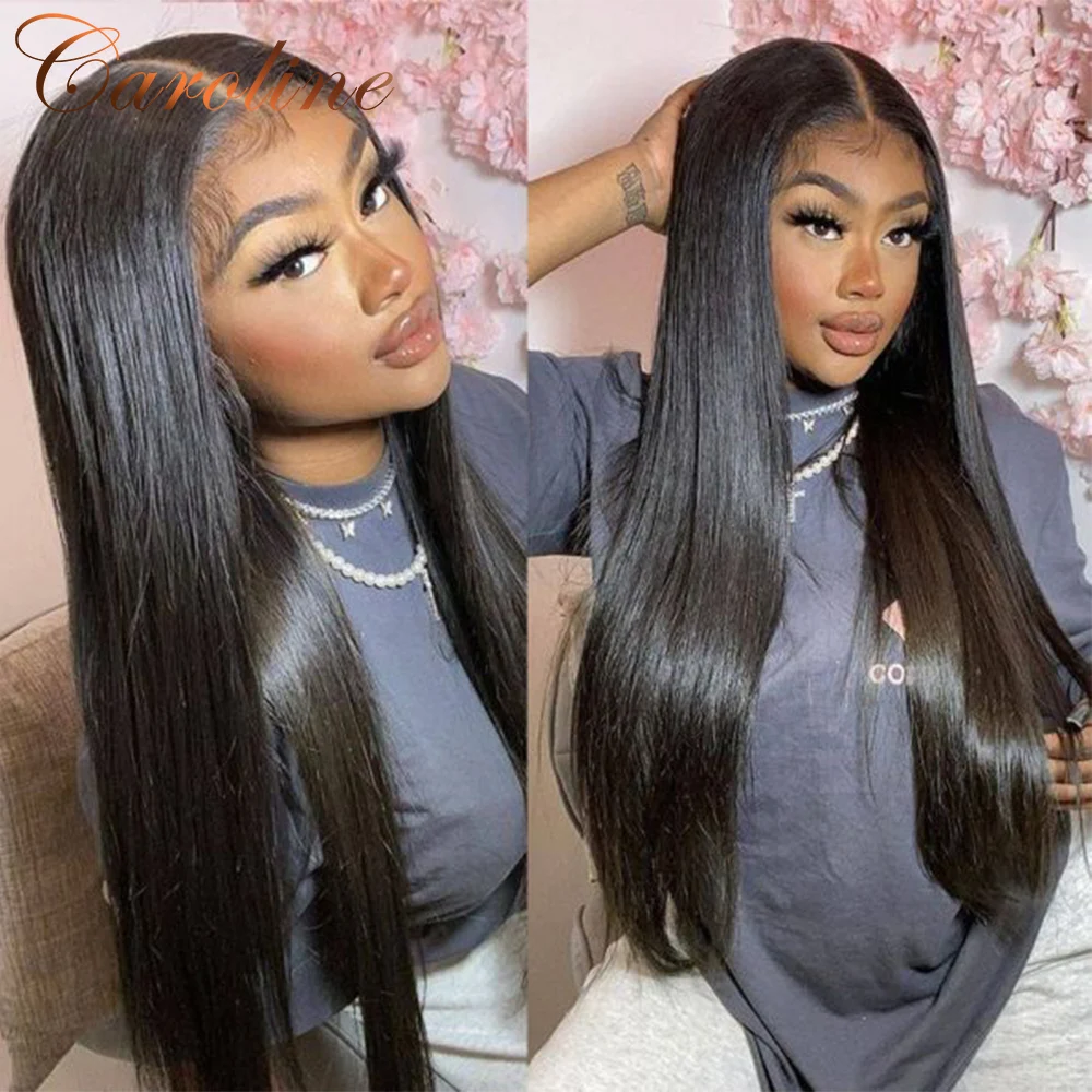 32 Inch Straight Lace Front Wig 13x6 HD Lace Front Human Hair Wigs For Women 13x4 Transparent Lace Frontal Wigs Natural Hairline