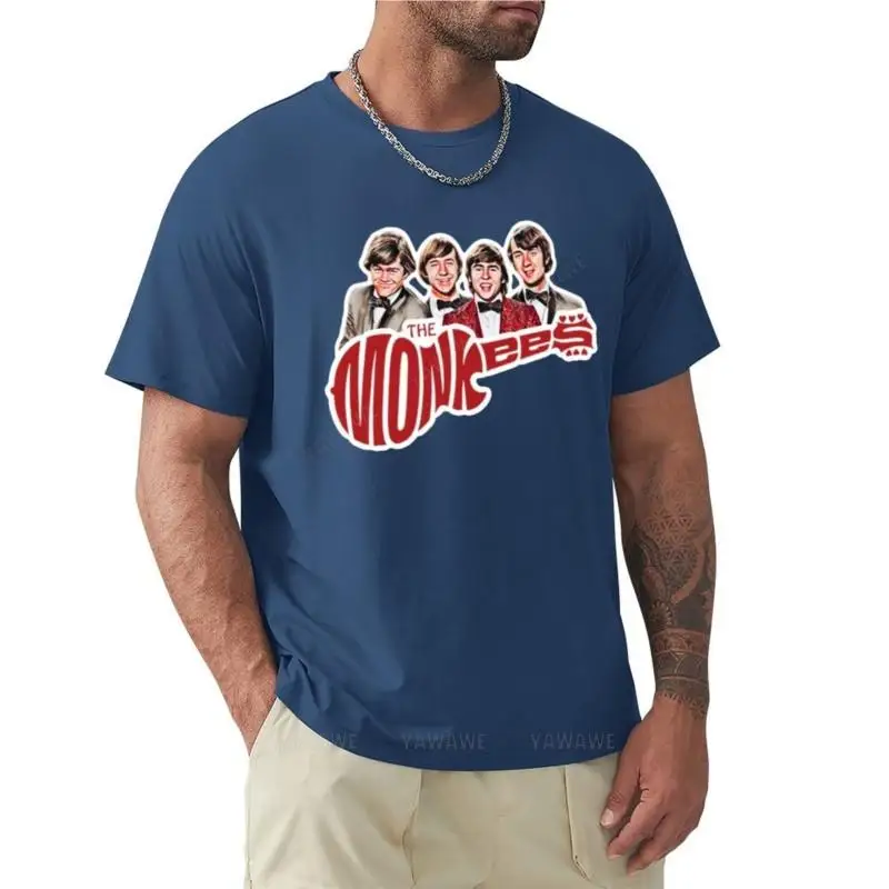 Футболка мужская оверсайз с графическим принтом, хлопковая рубашка с круглым вырезом, топ с монкетом, цвет черный, на лето