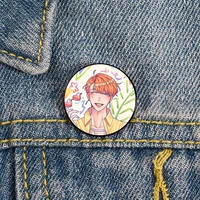 jude summer printed pin custom funny vintage brooches shirt lapel teacher bag cute badge cartoon pins for lover girl friends