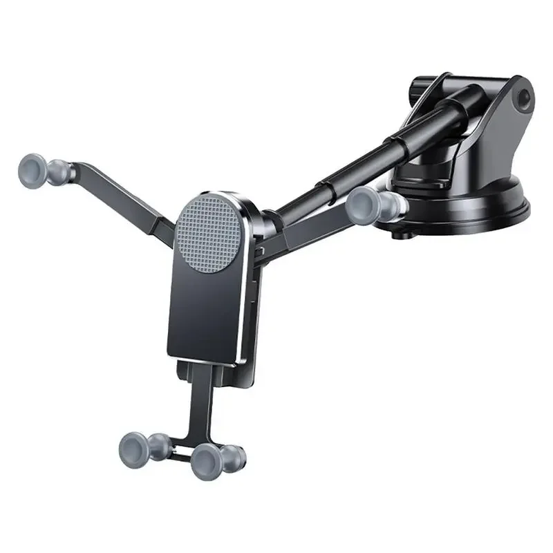

Retractable Windshield Mount With Suction Cup Aluminum Alloy Dashboard Bracket