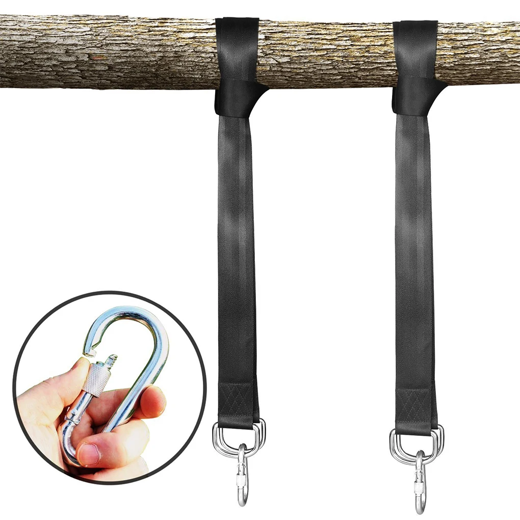 

Tree Hanging Straps Tree Swing Hanging Hammock Tree Straps connection between swing and Up to 1000 Lbs 59IN Pack of 2