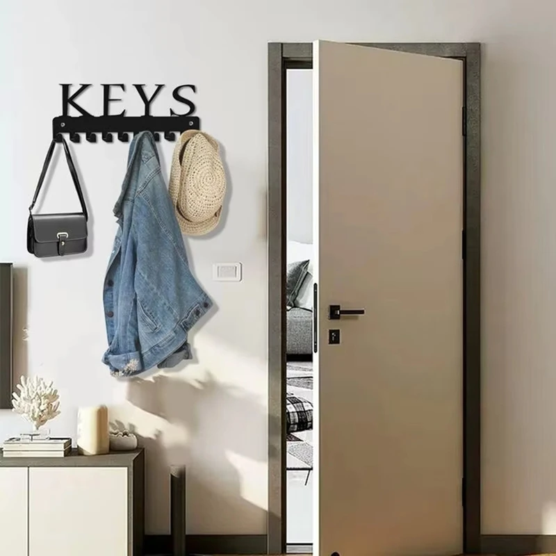 Крючки для ключей настенной вешалки Iron Art Держатель Настенный держатель