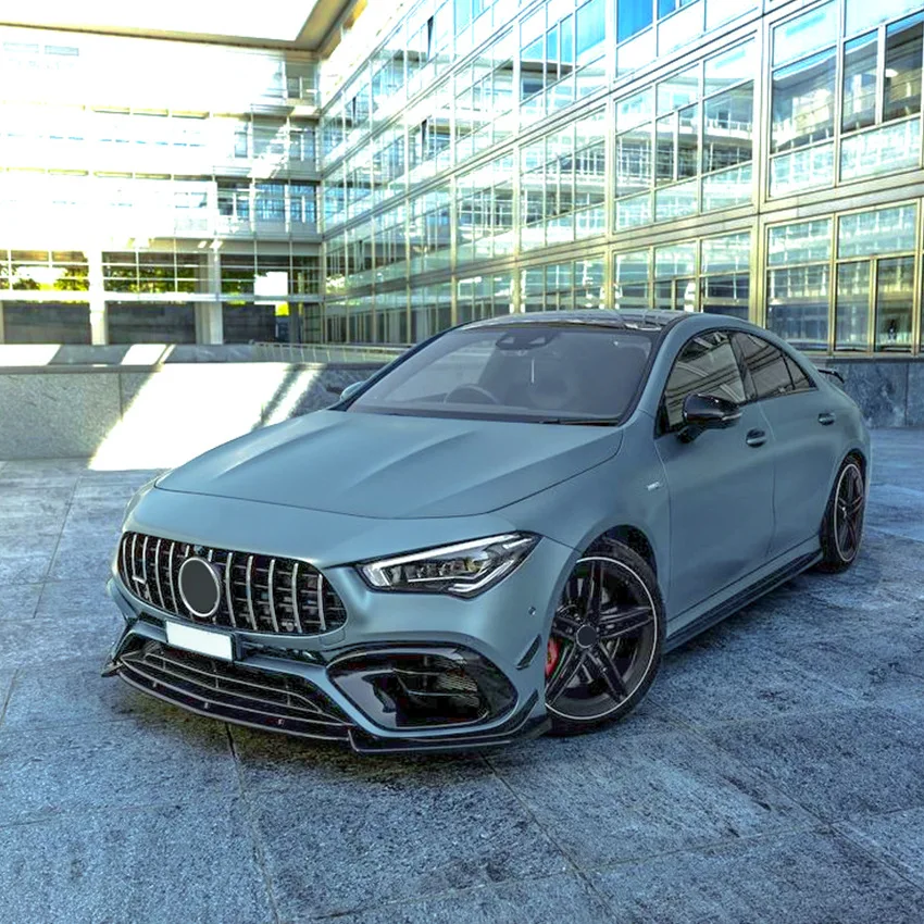 2020-2023 для Mercedes Benz CLA Class C118 X118 ранний AMG нижний передний бампер разделитель губ