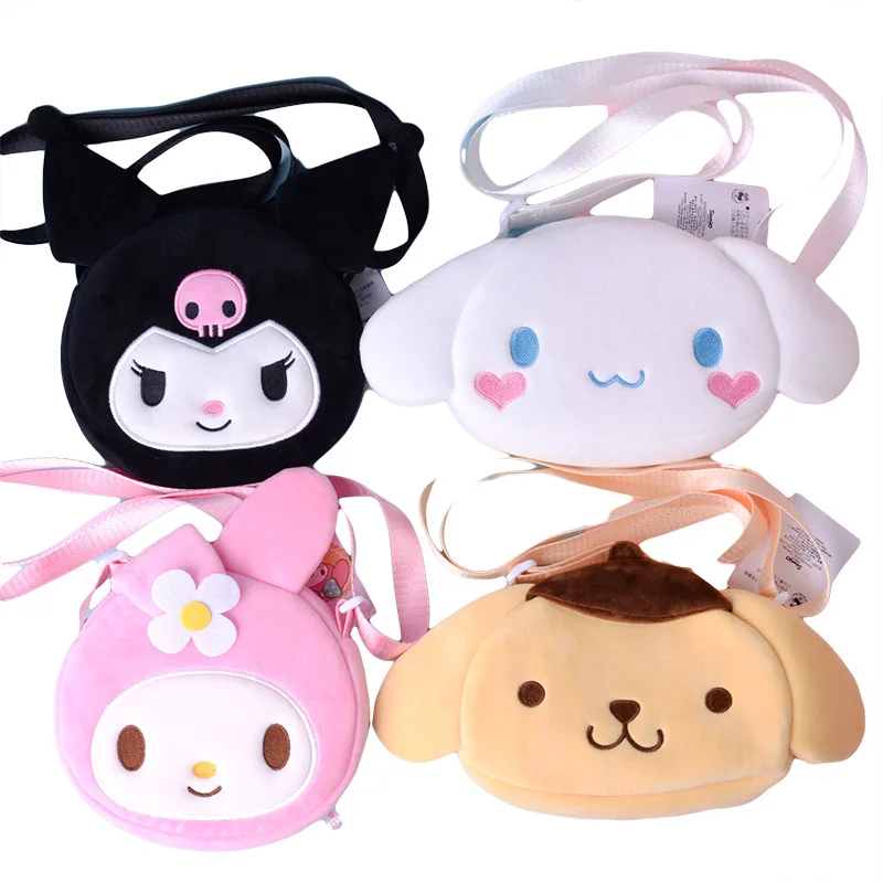 

Sanrio Cinnamoroll My Melody Kuromi Backpack Handbag Coin Purse Storage Bag Cute Anime Kawaii Cartoon Gift
