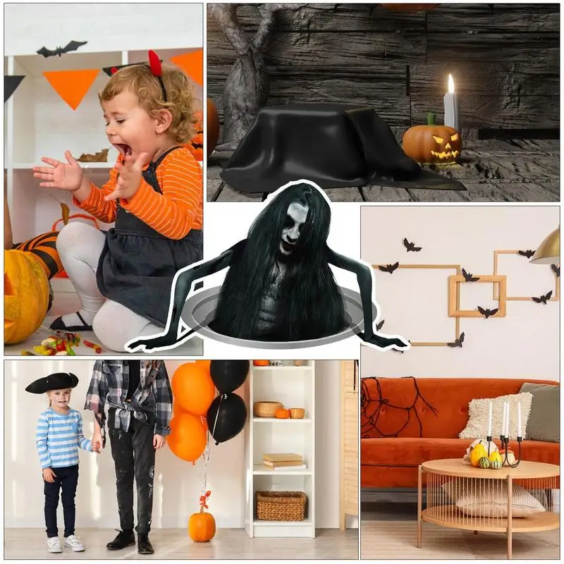 Наклейки на стену Хэллоуин наклейки ужасов декоративные товары для вечеринок