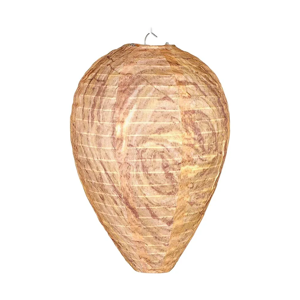 Искусственная ткань васп гнездо подвесная Летающая ловушка для пчелы имитация