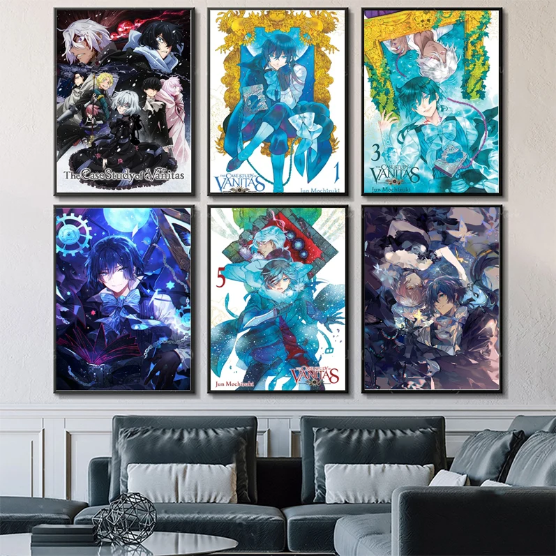 

The Case Study Of Vanitas Poster Anime Posters Sticky HD Quality Poster Wall Art Painting Study Wall Decor