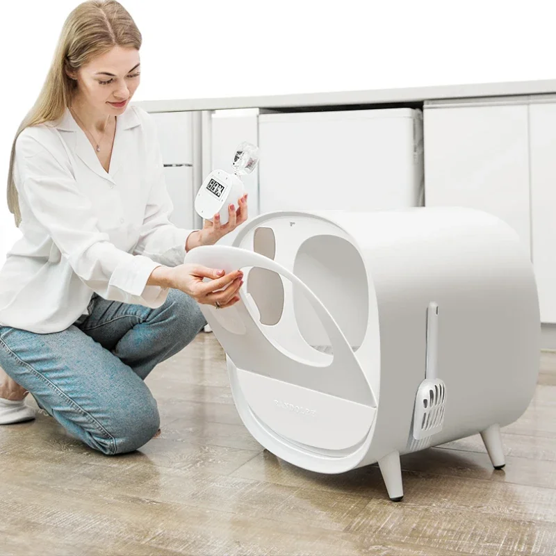 Закрытые товары умные подставки для кошек аксессуары туалета домашняя игровая