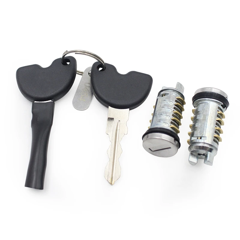 Комплект цилиндров замка зажигания мотоцикла с двумя ключами 573512 Аксессуары для