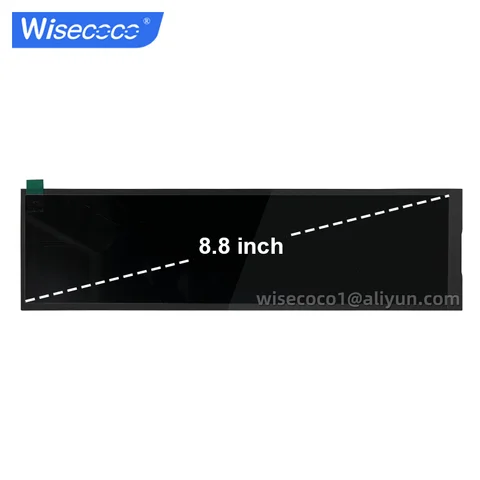 Wisecoco 8,8-дюймовый длинный полосовой ЖК-экран 1920*480, дополнительный монитор AIDA64, процессор, графический процессор, SSD, информация для Rasoberry Pi