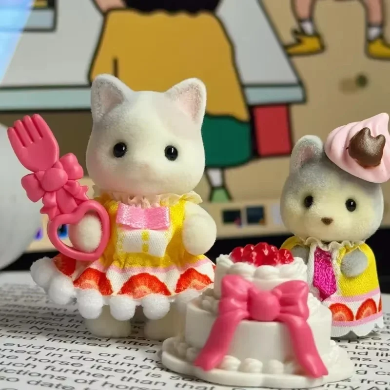 Sylvanian Families оригинальная новая модель детская мебель игрушки фигурка молочной