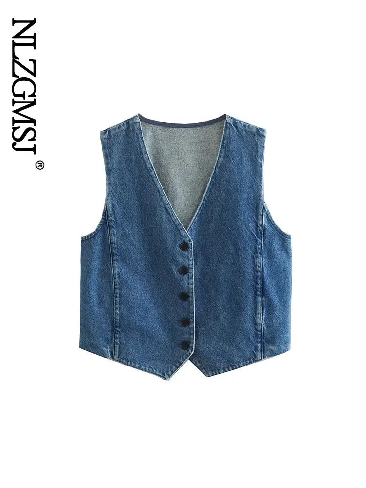 

Комплект из 2 предметов Nlzgmsj, Женский Модный облегающий костюм из смеси льна, жилет без рукавов и юбка с завышенной талией, лето 2022