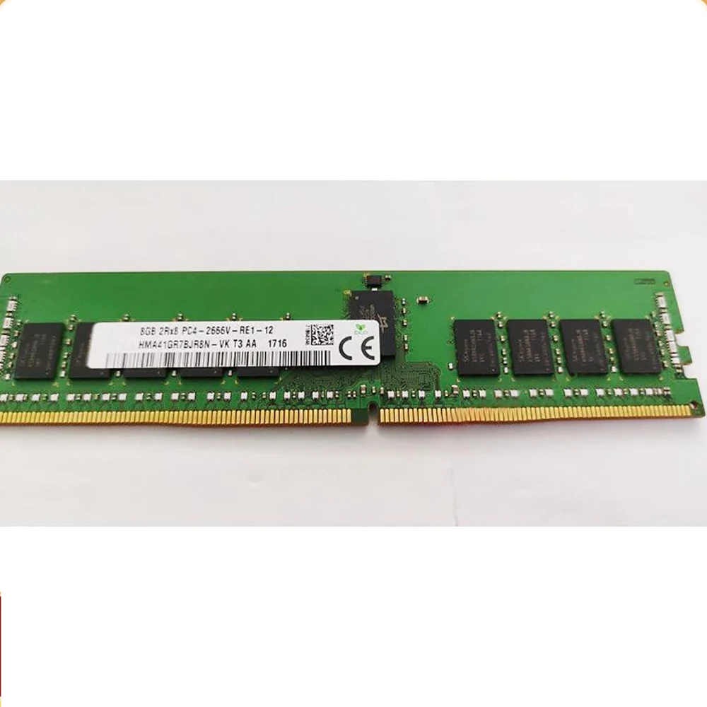 

HMA41GR7BJR8N-VK 8GB 8G 2RX8 DDR4 PC4-2666V REG RAM For SK Hynix Memory High Quality Fast Ship