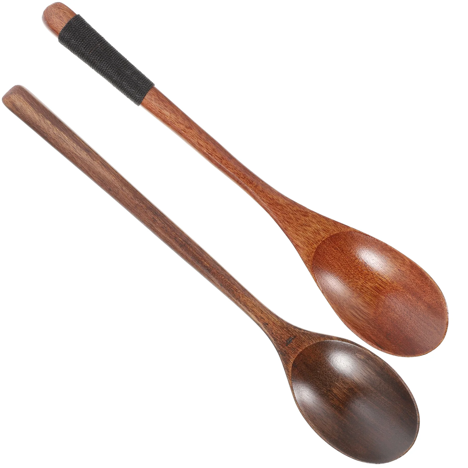 

2 шт., деревянные ложки для приготовления еды, кофе