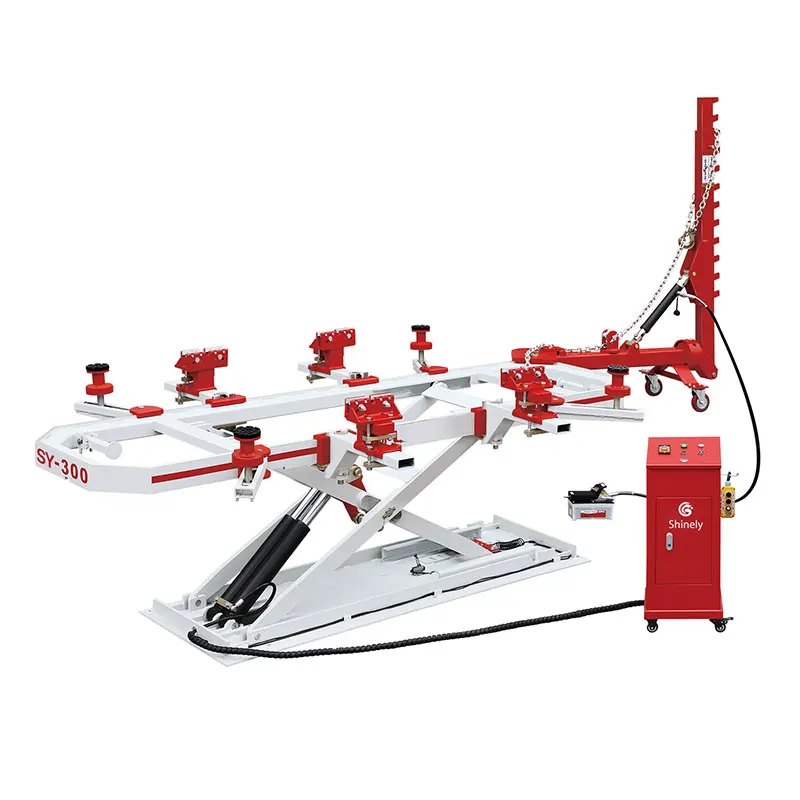 Car Body Collision Repair Machine Auto Chassis Pulling Straightener Frame