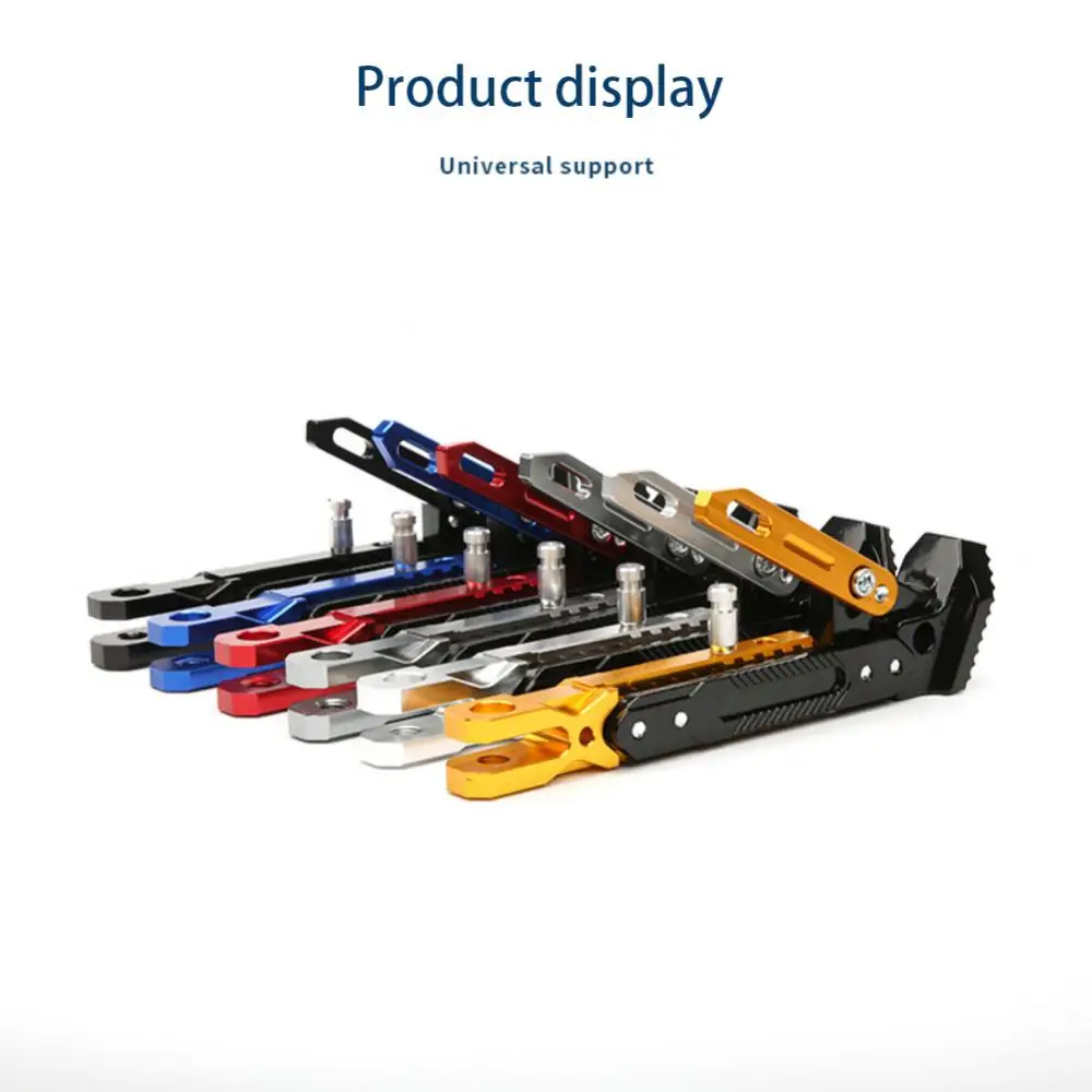 Кронштейн для ног мотоцикла CNC металлическая устойчивая к коррозии Регулируемая