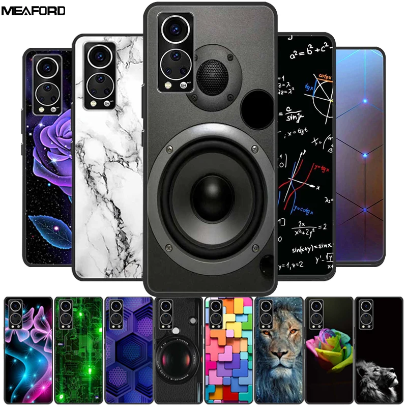 Фото Для ZTE Axon 30 5G Чехол Axon30 Ultra Fashion Мягкий силиконовый чехол из ТПУ для ZTE Axon 30 Ultra Pro 5G Чехол-бампер Axon30 30Pro №1