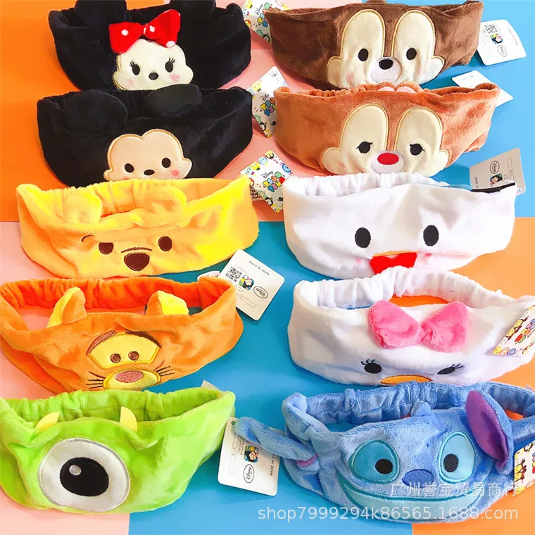 Мультяшная Милая шапка для душа с героями Диснея пух Дональд утка Микки Минни