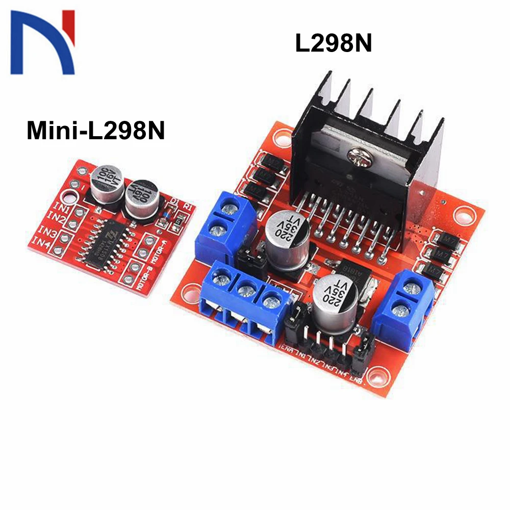 

L298N Driver Board Module L298N Stepper Motor Smart Car Robot Breadboard Peltier High Power L298 DC Motor Driver for Arduino