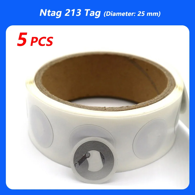 

Набор NFC-наклеек Ntag213 100 шт.