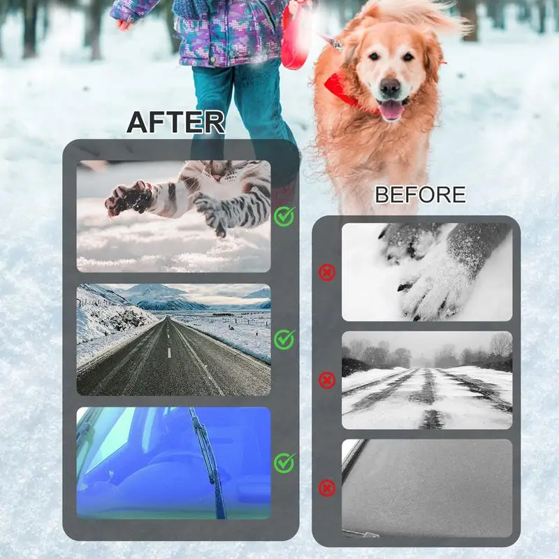 Безопасный для домашних животных спрей удаления снега удаление формула
