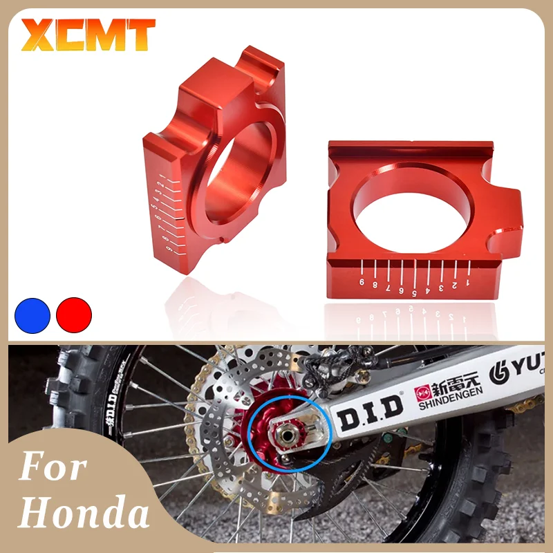 Мотоциклы с ЧПУ для HONDA регулятор задней цепи блоки оси CRF250R 450R CRF250X CRF450X CRF250RX CRF450RX