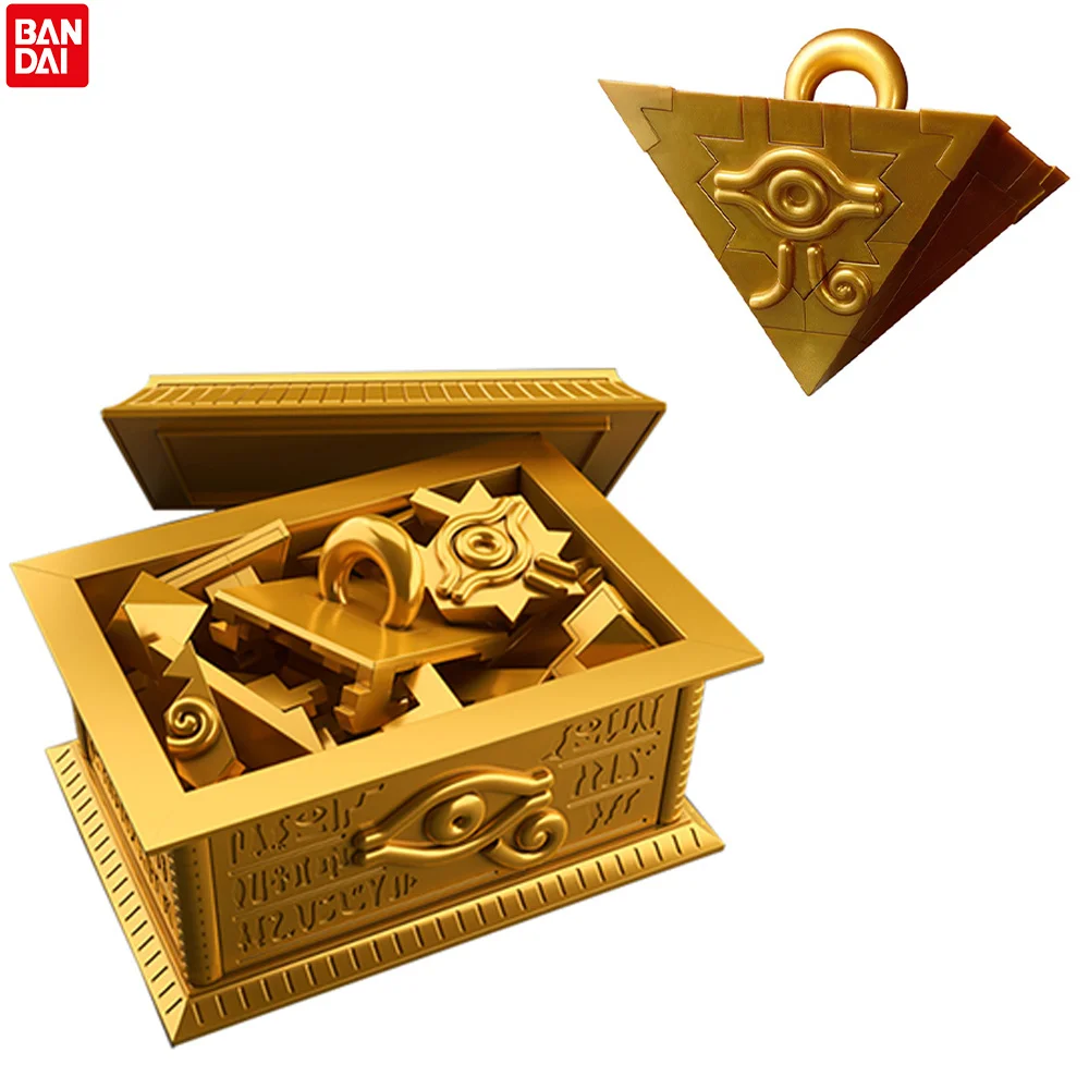 

В наличии Bandai Yu-Gi-Oh Assembly Ultimagear Gold Sarcophagus Millennium головоломка, Артефакт Фараона, фигурка аниме, игрушки-модели